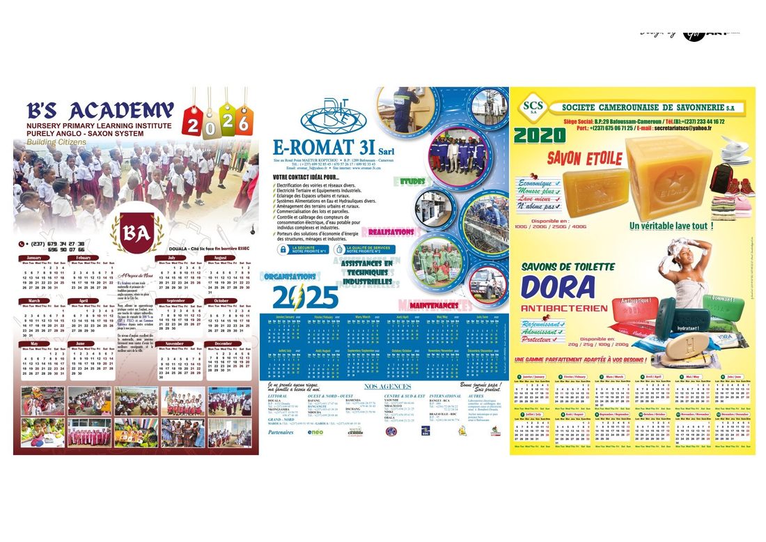 Calendriers 2